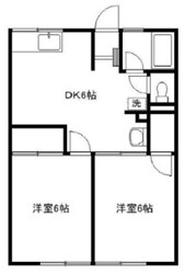 シティハイムサンライズの物件間取画像